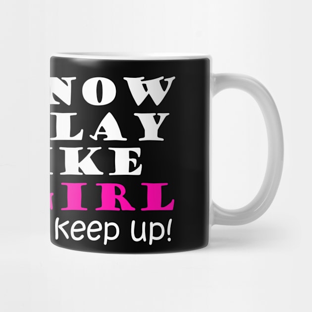 Play Like A Girl Pickleball Gift Pickleball Gift Design by Linco